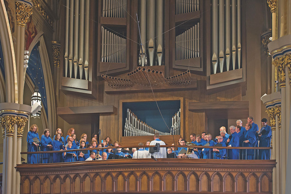 Choir In The Basilica 125th Mass