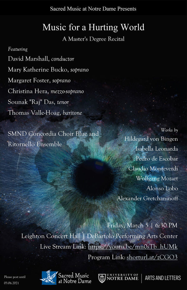 Fy21 Recital Msm 2 Conducting David Marshall 2021 03 05 Poster With Text 2 1