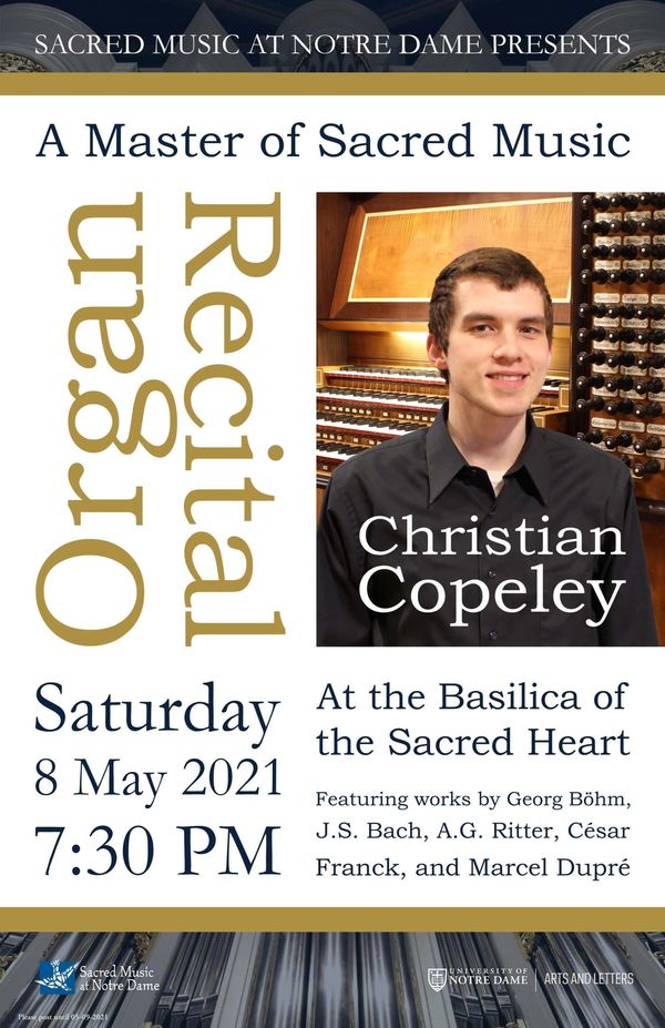 Fy21 Recital Msm 2 Organ Christian Copeley 2021 05 08 Poster Reduced