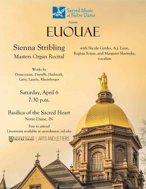 2024-04-06_Recital MSM2 Organ Sienna Stribling_Poster
